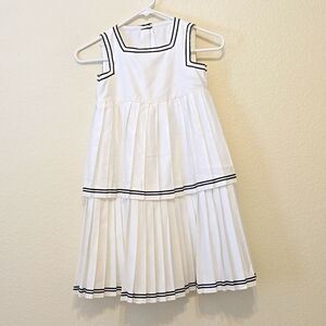 SARAH KENT VINTAGE, NAUTICAL PLEATED SIZE 6